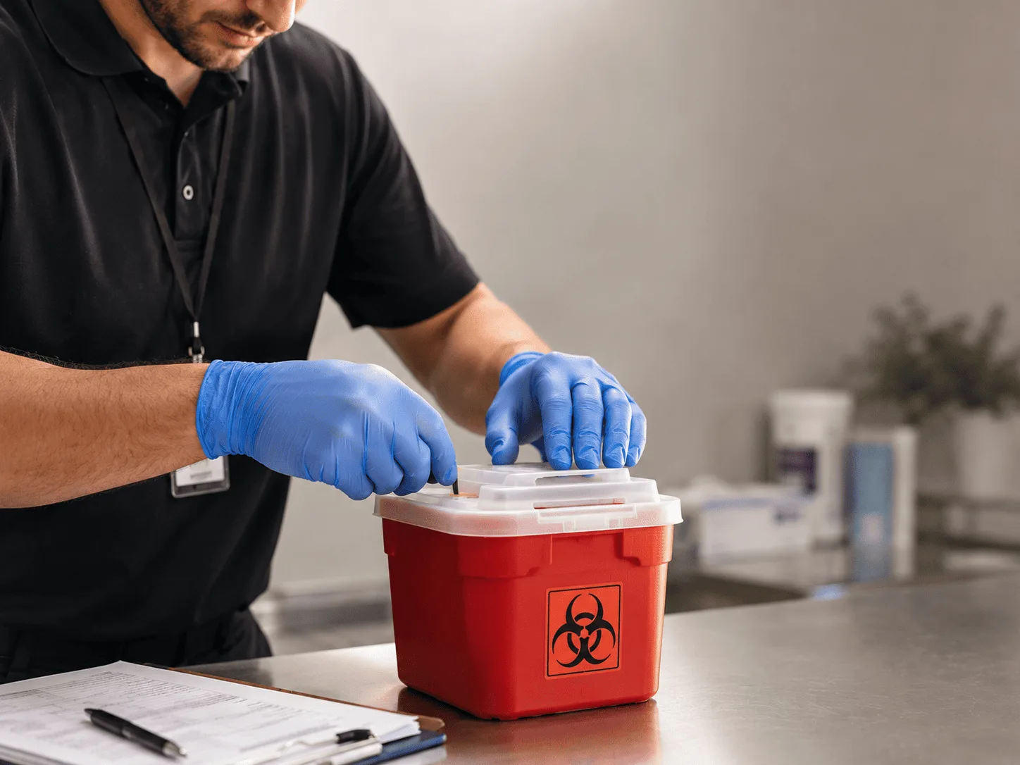 Why choose Sharps Waste Disposal in Vanderwagen, NM